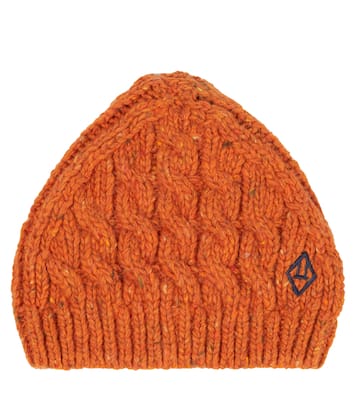 Cable-knit wool-blend beanie | The Animals Observatory