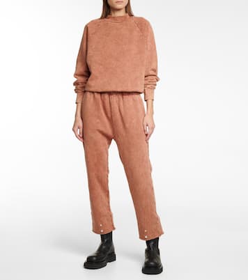 Sweatshirt aus Baumwoll-Fleece | Les Tien