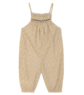 Baby Lilisy printed cotton jumpsuit | Bonpoint