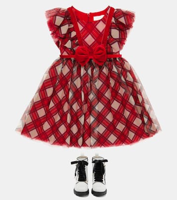 Robe à carreaux | Monnalisa