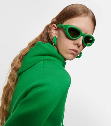 Ovale Sonnenbrille | Bottega Veneta