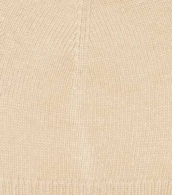 Baby teddy-ear wool knit beanie | Il Gufo