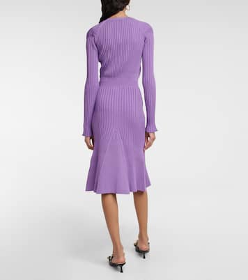 Midirock aus Rippstrick | Stella McCartney