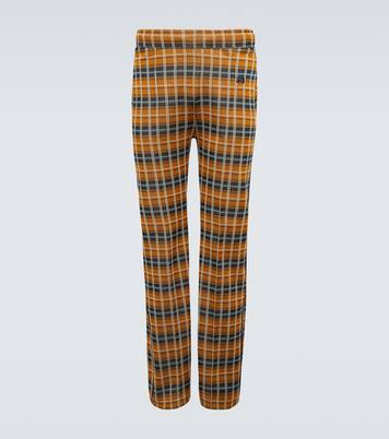 Pantalones deportivos Samuel a cuadros | Wales Bonner