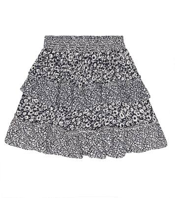 Floral cotton-blend skirt | Polo Ralph Lauren Kids