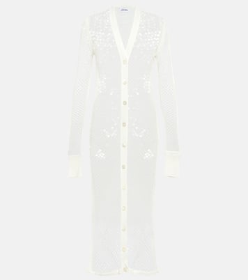 Sequined net midi dress | Jean Paul Gaultier