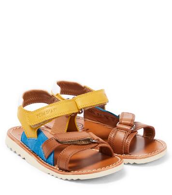 Waff Jimy suede and leather sandals | Pom d'Api