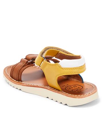 Waff Jimy suede and leather sandals | Pom d'Api