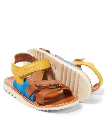 Waff Jimy suede and leather sandals | Pom d'Api