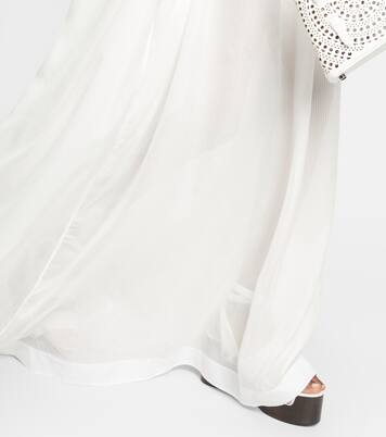 Off-Shoulder-Maxikleid | Alaïa