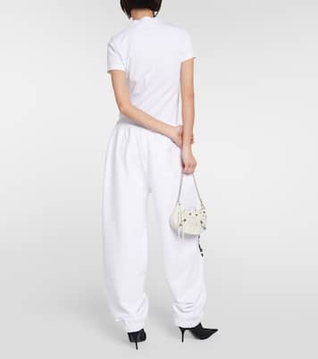 Pantalones en mezcla de algodón con logo | Vetements