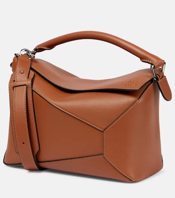 Cabas Puzzle Edge Medium en cuir | Loewe