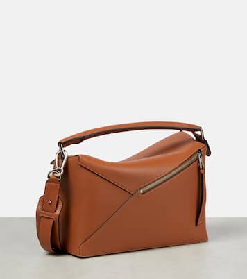 Cabas Puzzle Edge Medium en cuir | Loewe