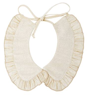 Ruffled metallic collar  | Paade Mode