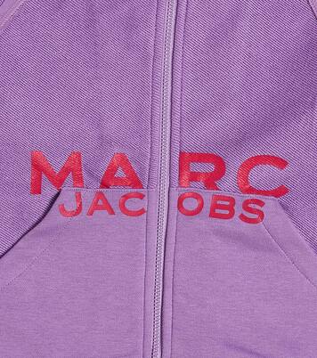 Sweat-shirt à capuche en coton mélangé | Marc Jacobs Kids