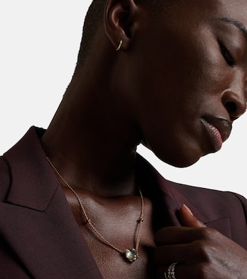 18kt rose gold necklace with prasiolite and diamonds  | Bucherer Fine Jewellery