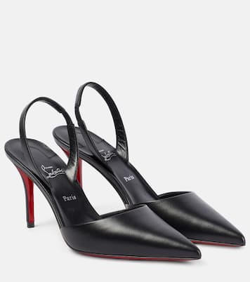 Apostropha leather slingback pumps | Christian Louboutin