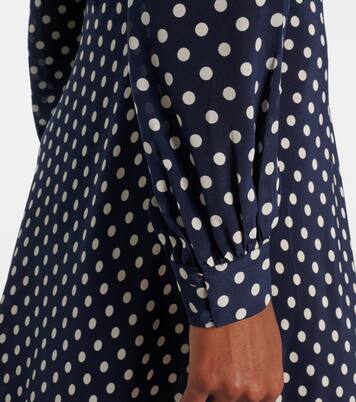 Emory polka-dot silk maxi dress | Rixo