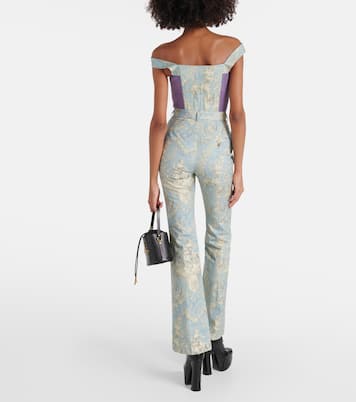 High-Rise-Schlaghose Ray aus Baumwolle | Vivienne Westwood