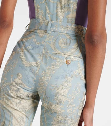 High-Rise-Schlaghose Ray aus Baumwolle | Vivienne Westwood