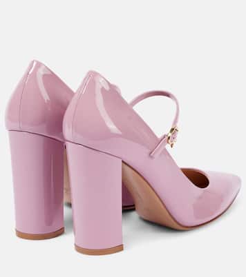 Pumps Ribbon Jane 100 aus Lackleder | Gianvito Rossi