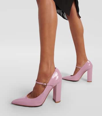 Pumps Ribbon Jane 100 aus Lackleder | Gianvito Rossi