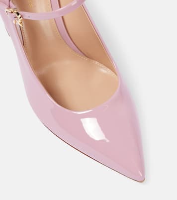 Pumps Ribbon Jane 100 aus Lackleder | Gianvito Rossi