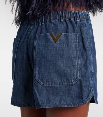 VGold 데님 쇼츠 | Valentino