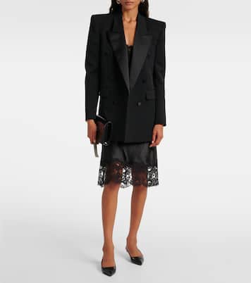 Miranda 35 patent leather slingback pumps | Paris Texas