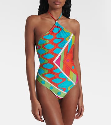 Vivara印花连体泳衣 | Pucci