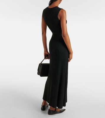 Robe longue Meier en laine et cachemire | Gabriela Hearst