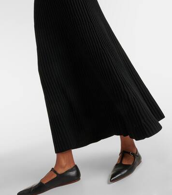 Robe longue Meier en laine et cachemire | Gabriela Hearst