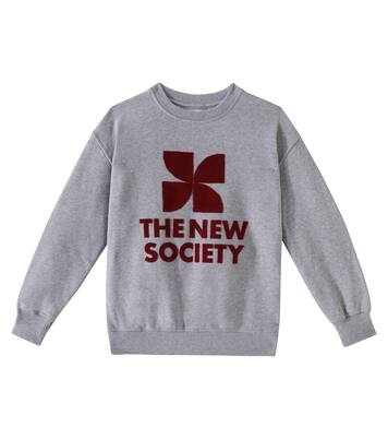 Space logo cotton jersey sweatshirt | The New Society