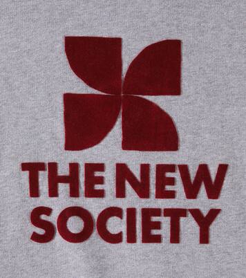 Space logo cotton jersey sweatshirt | The New Society