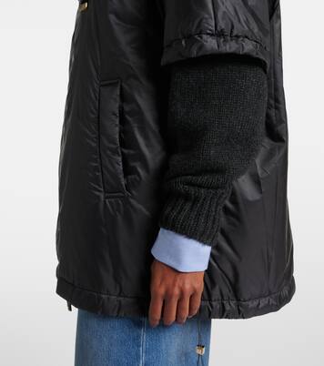 The Cube Wattiertes Cape Greenci | Max Mara