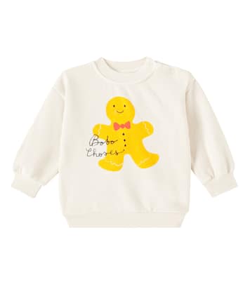 Gingerbread cotton sweatshirt | Bobo Choses
