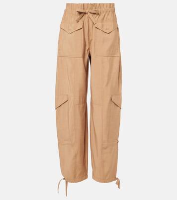 Pantalon ample à taille haute | Ganni