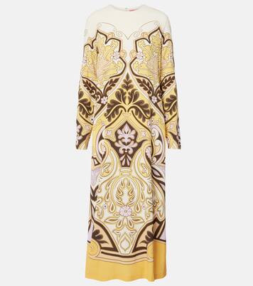Spells Placée printed maxi dress | La DoubleJ
