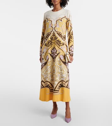 Spells Placée printed maxi dress | La DoubleJ