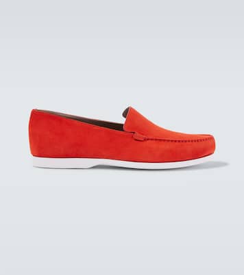 Mocassins Monaco en daim | Manolo Blahnik