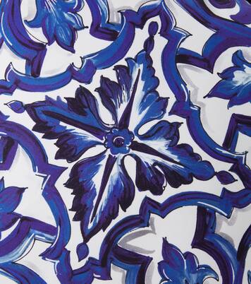 Small printed canvas cushion | Dolce&Gabbana Casa