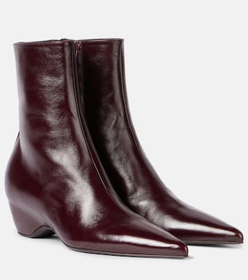 Sybil 40 leather ankle boots | Khaite