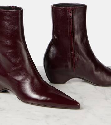 Sybil 40 leather ankle boots | Khaite