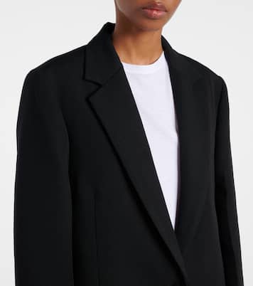 Cappotto in canvas di misto lana | Toteme