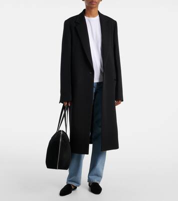 Cappotto in canvas di misto lana | Toteme