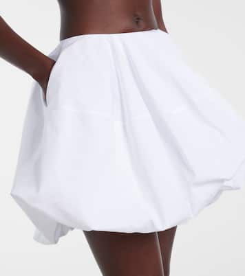 Mini-jupe en coton | Alaïa