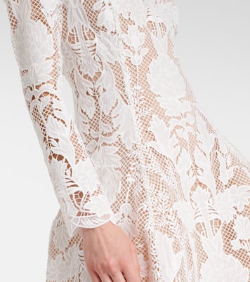 Robe en guipure | Oscar de la Renta