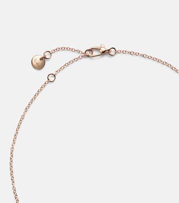 Collana Pom Pom Dot in oro rosa 18kt con turchese e diamanti | Pomellato