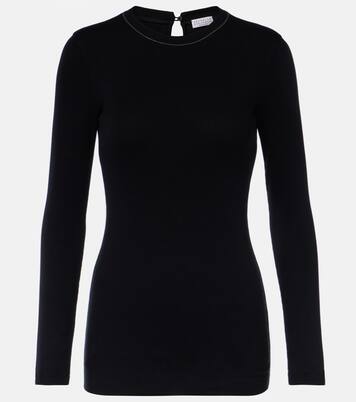 Pullover Monili aus einem Baumwollgemisch | Brunello Cucinelli