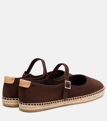 Suede Mary Jane espadrilles | Tory Burch